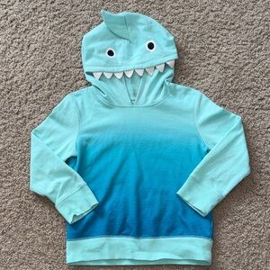 Jumping Beans Aqua Shark Hoodie
